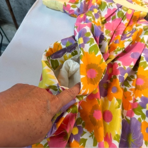 Moo moo nightgown robe baby doll dress granny party Grandmacore Grannycore - Picture 7 of 7